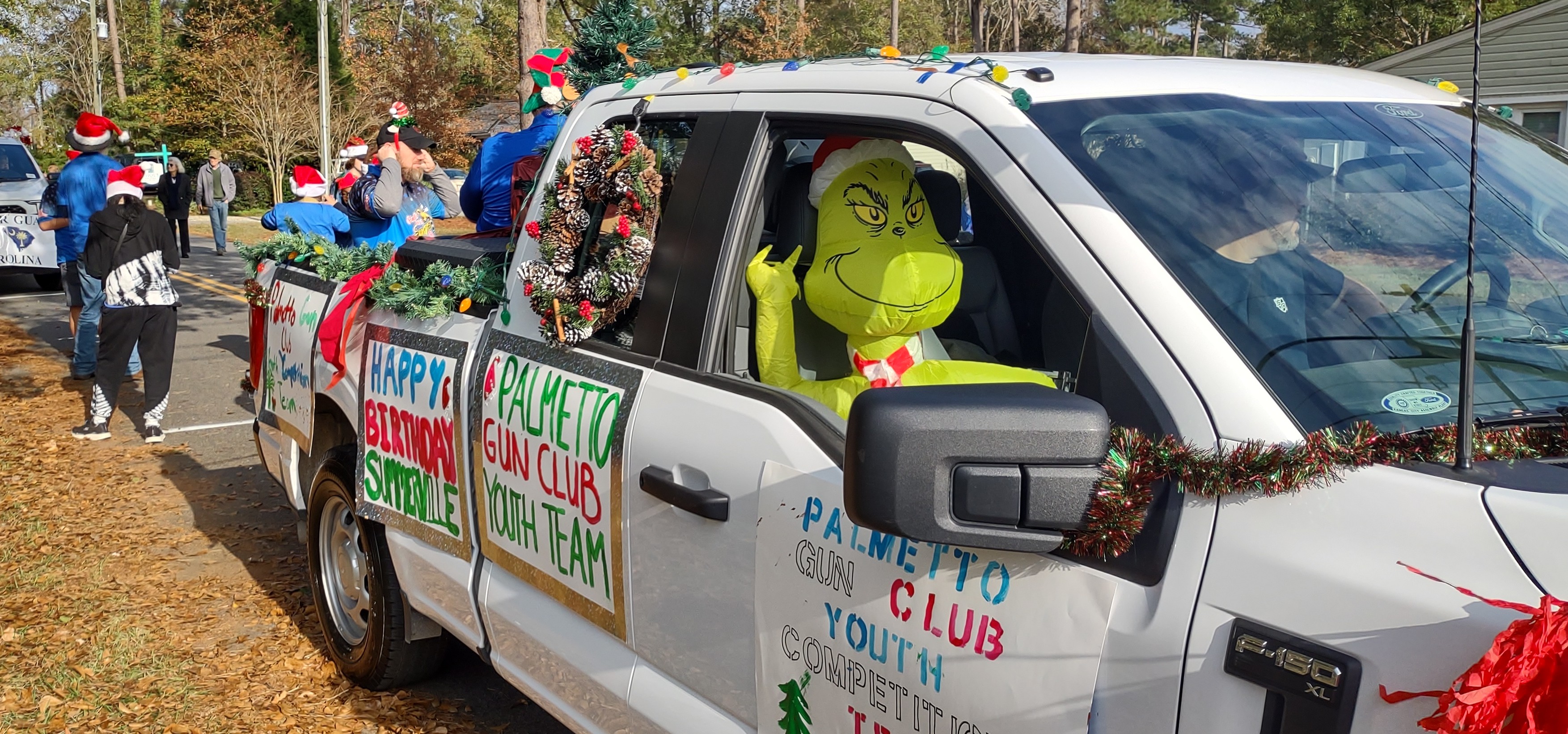 PGC youth in the Summerville Christmas Parade